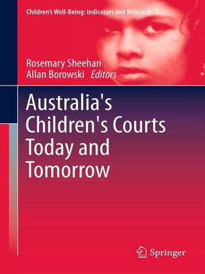 cover image of Australia's Children's Courts Today and Tomorrow